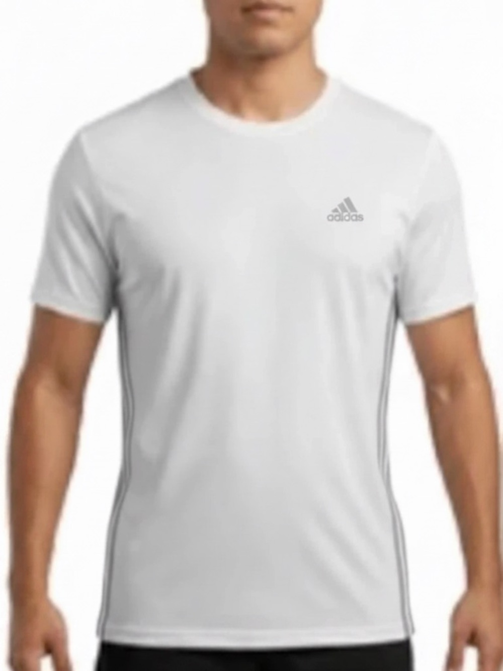 Adidas Men's White T-Shirt. Size 2XL